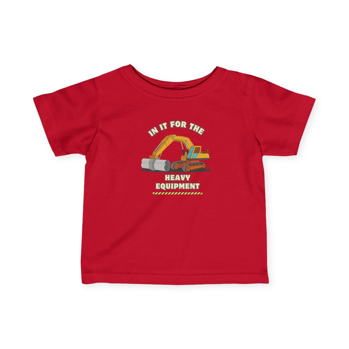 'Heavy Equipment' Infant Short Sleeve Tee