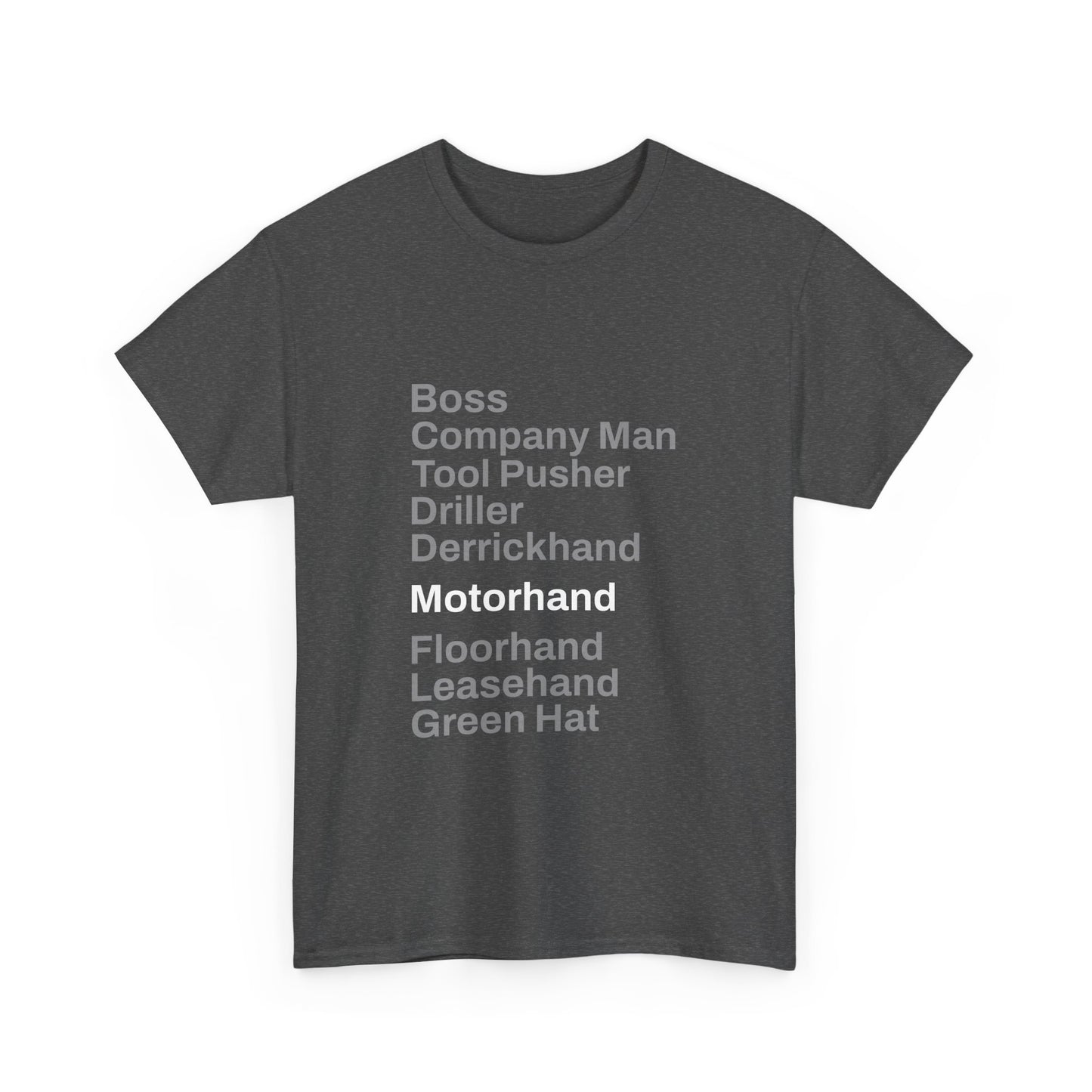 Rig Crew Series 'Motorhand' - Adult Short Sleeve Tee