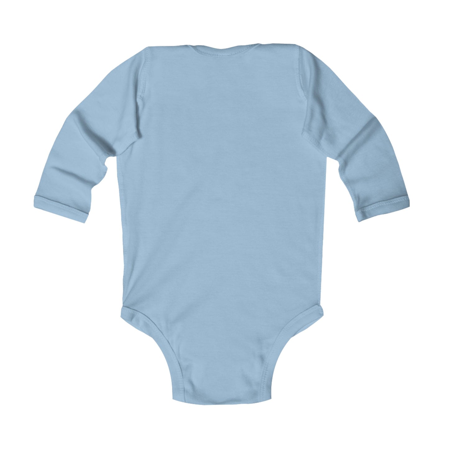 'Named, Claimed' Infant Long Sleeve Onesie