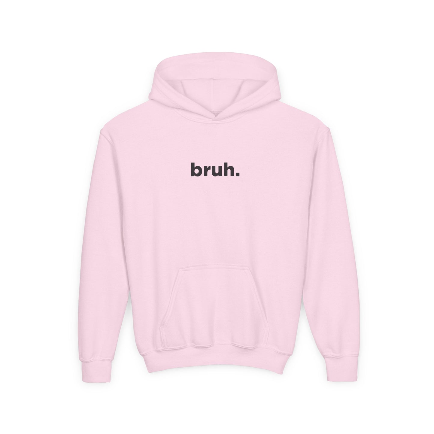 'bruh.' Youth Hoodie