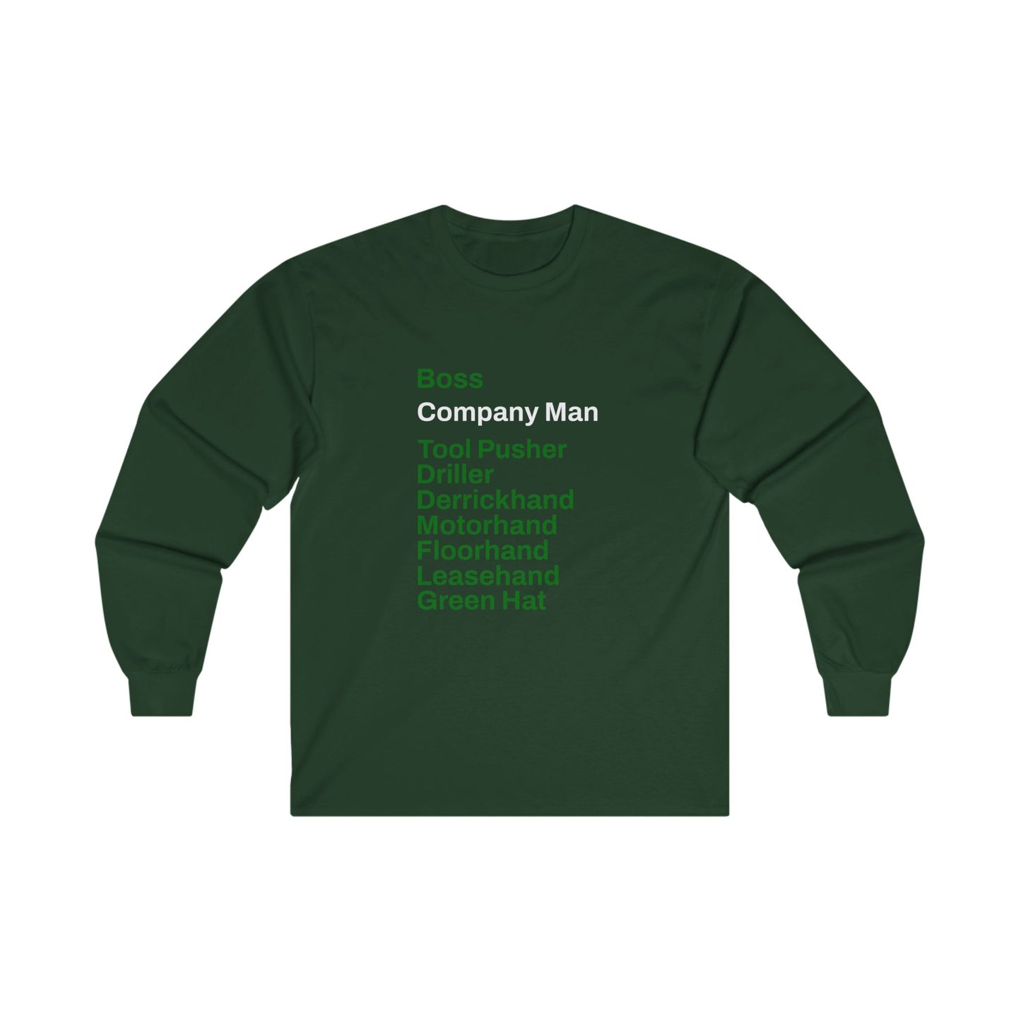 Rig Crew Series 'Company Man' - Adult Long Sleeve Tee