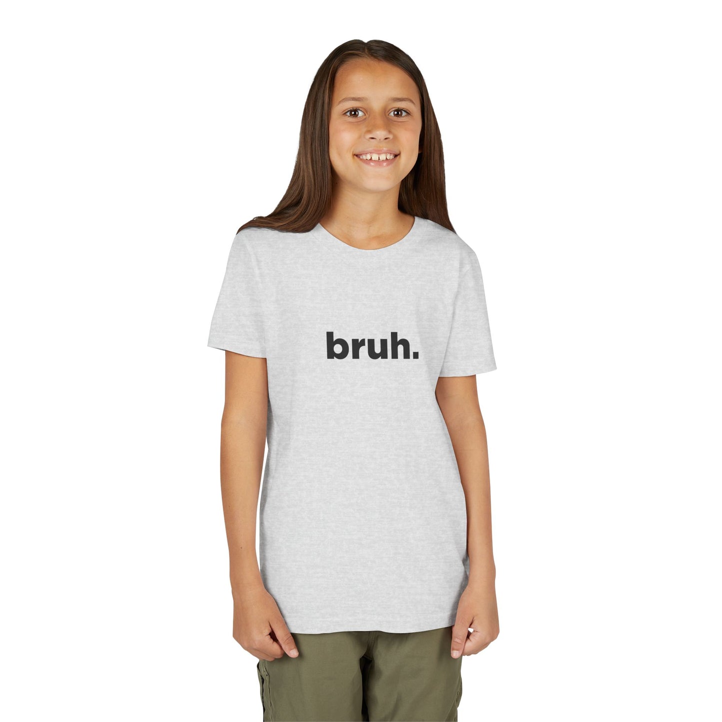 'bruh.' Youth Short Sleeve Tee
