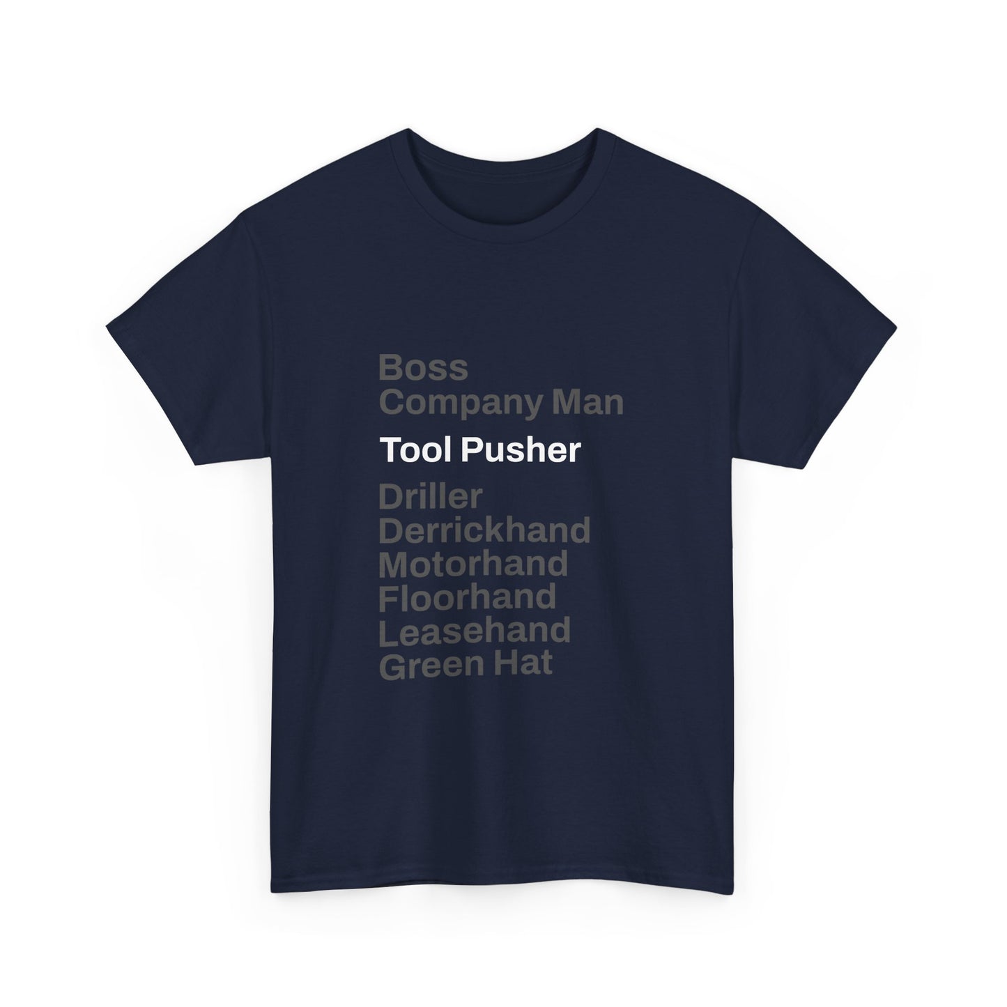 Rig Crew Series 'Tool Pusher' - Adult Short Sleeve Tee