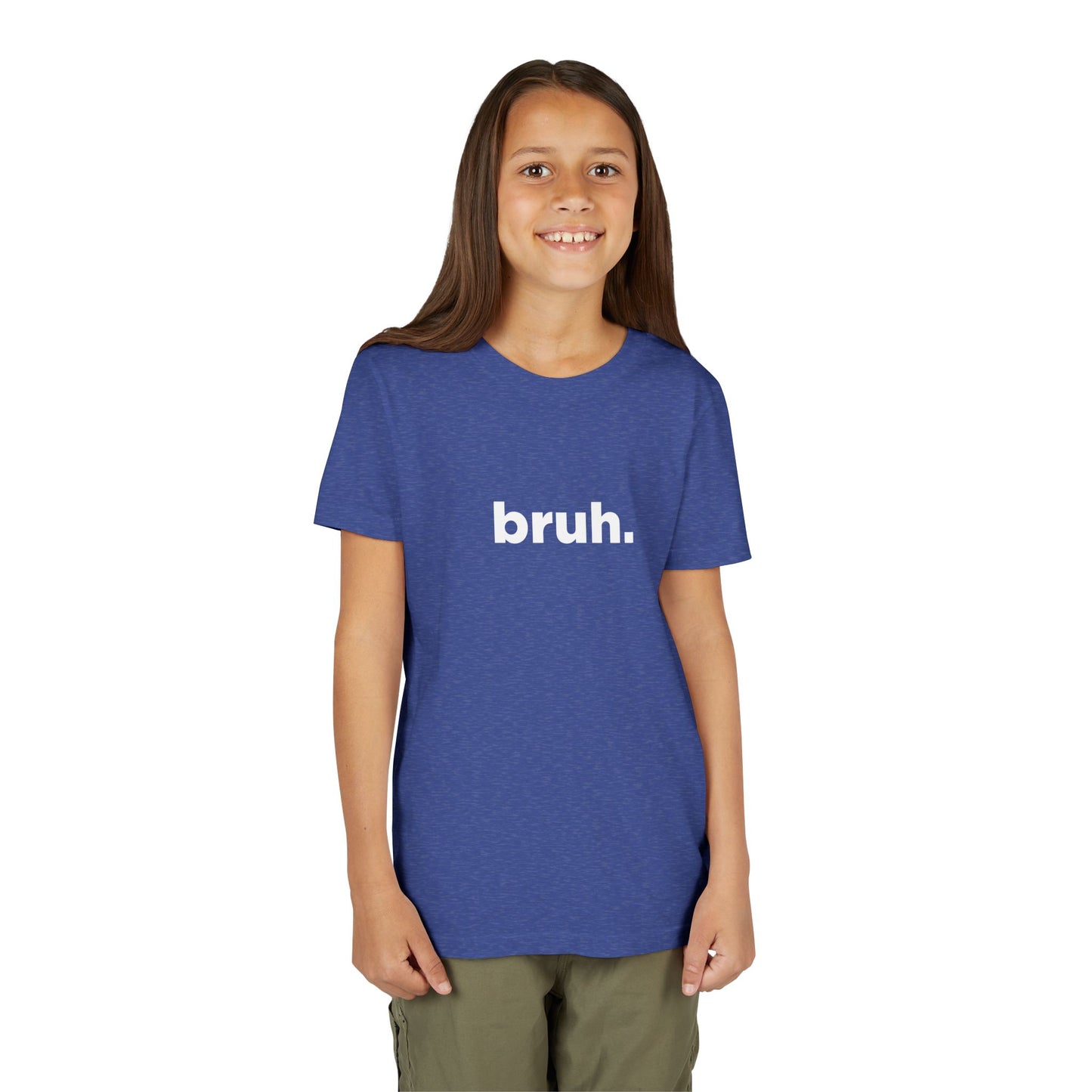 'bruh.' Youth Short Sleeve Tee