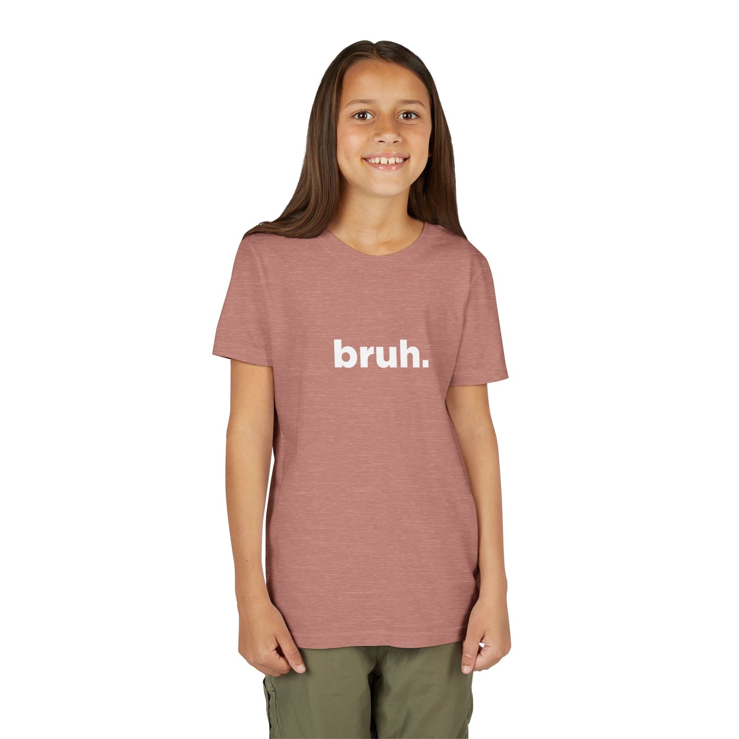 'bruh.' Youth Short Sleeve Tee