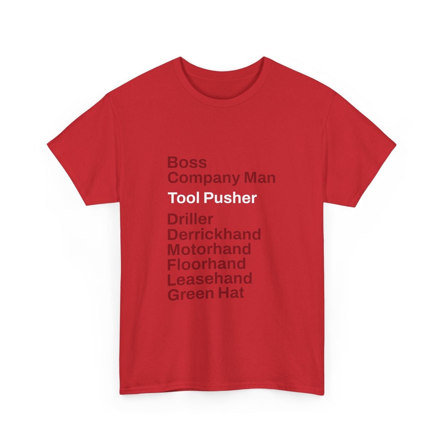 Rig Crew Series 'Tool Pusher' - Adult Short Sleeve Tee