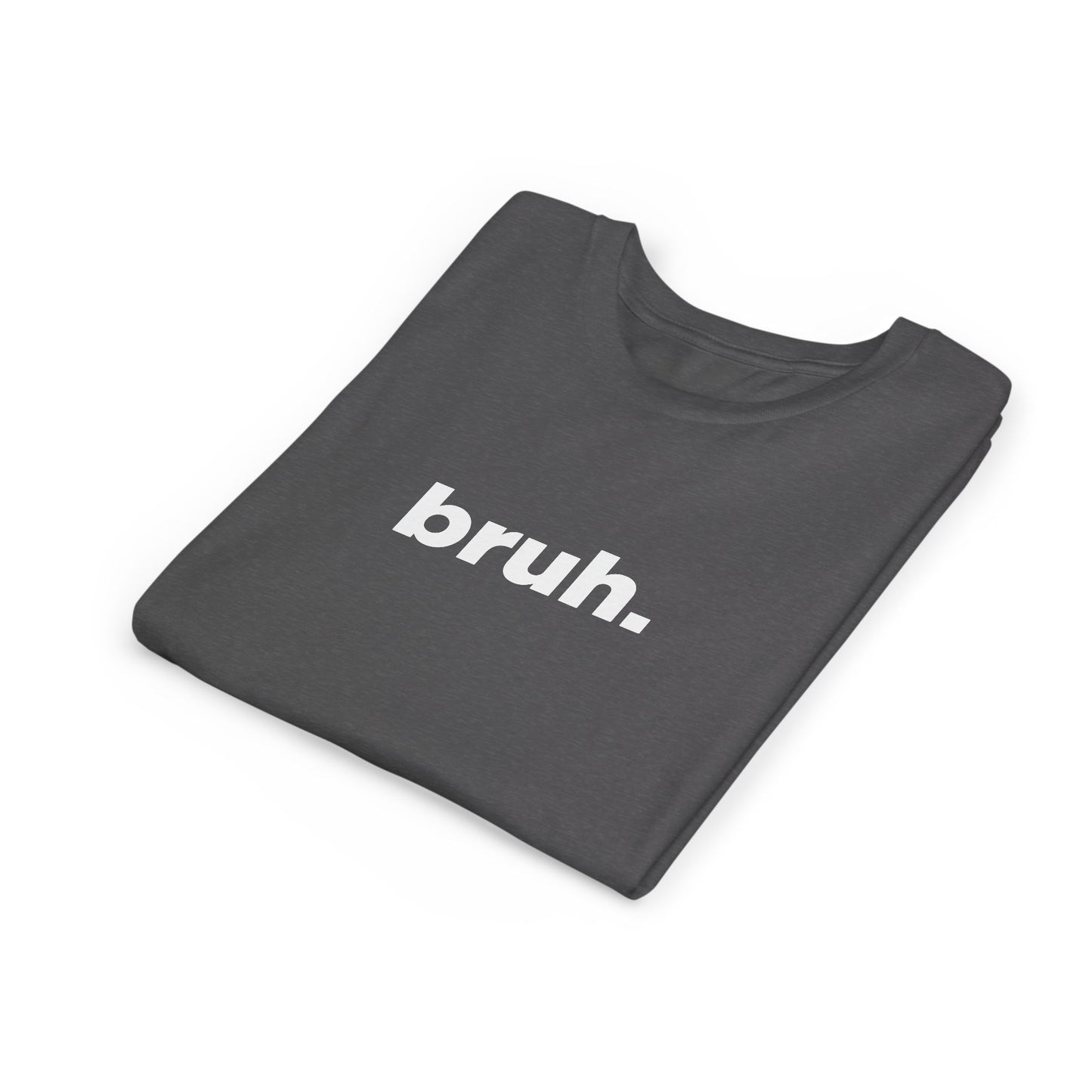 'bruh.' Youth Short Sleeve Tee