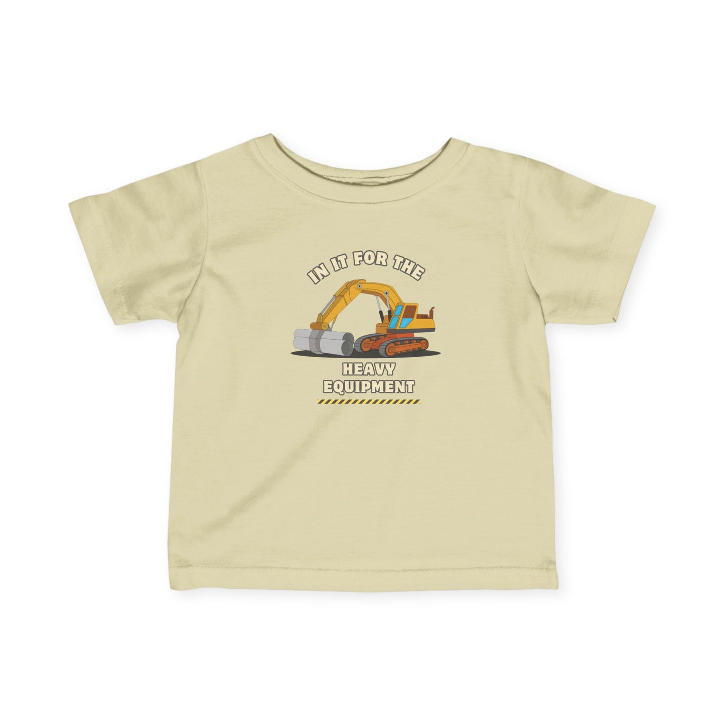 'Heavy Equipment' Infant Short Sleeve Tee