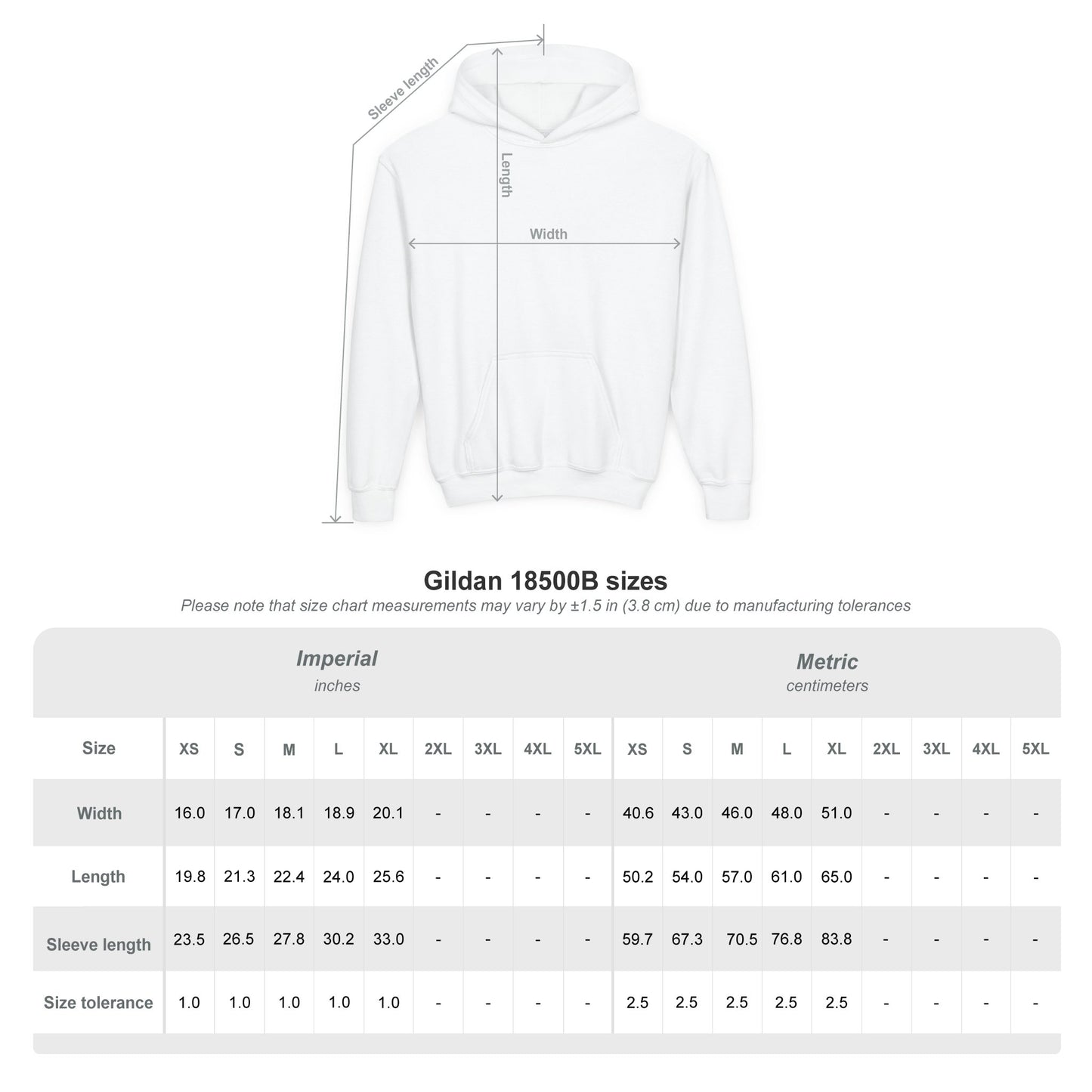 'Named, Claimed' Youth Hoodie