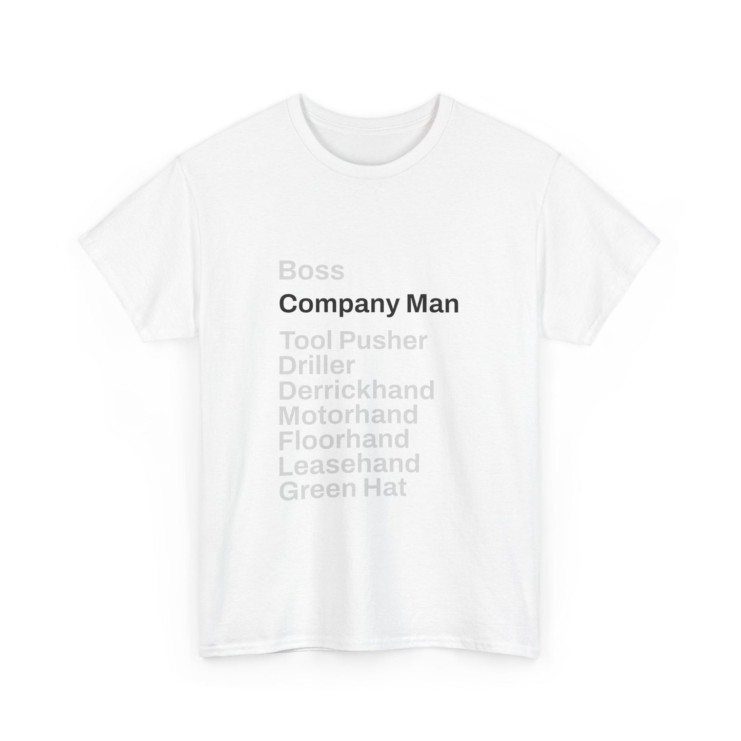 Rig Crew Series 'Company Man' - Adult Short Sleeve Tee