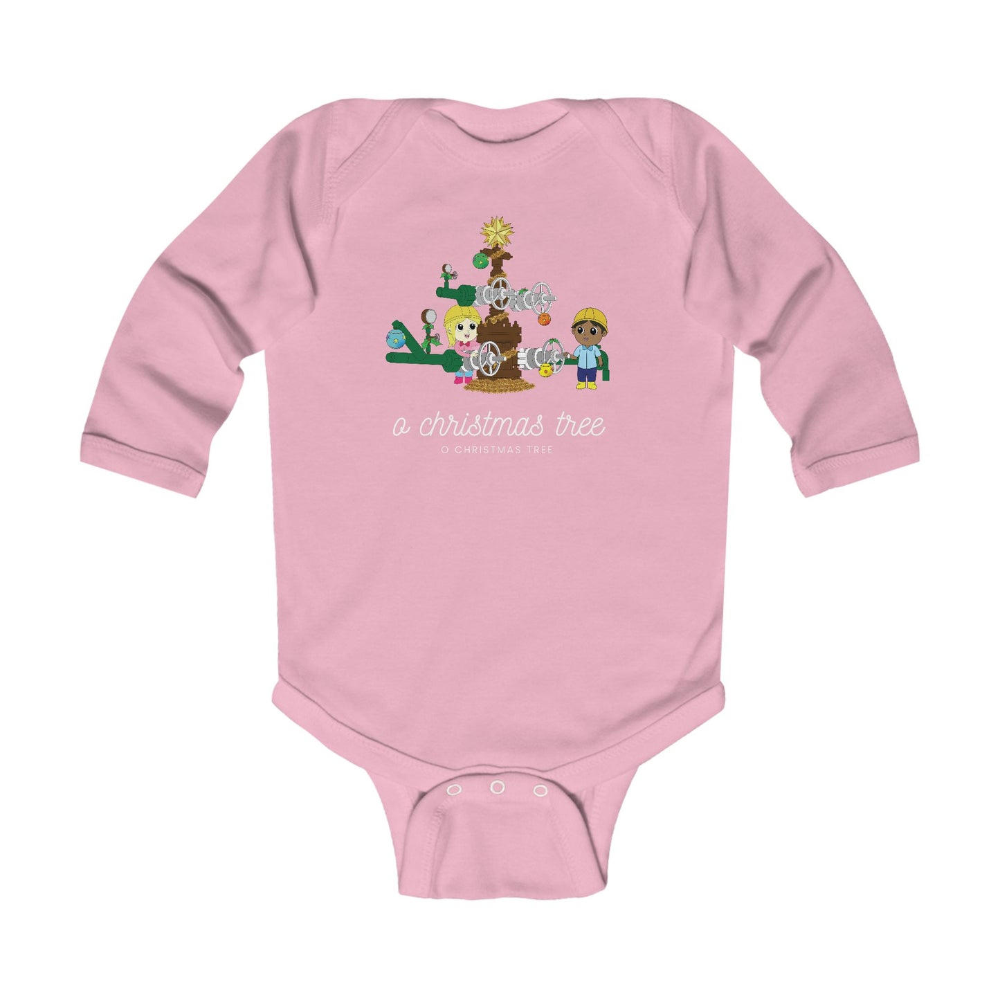 'O Christmas Tree' Infant Long-Sleeve Bodysuit
