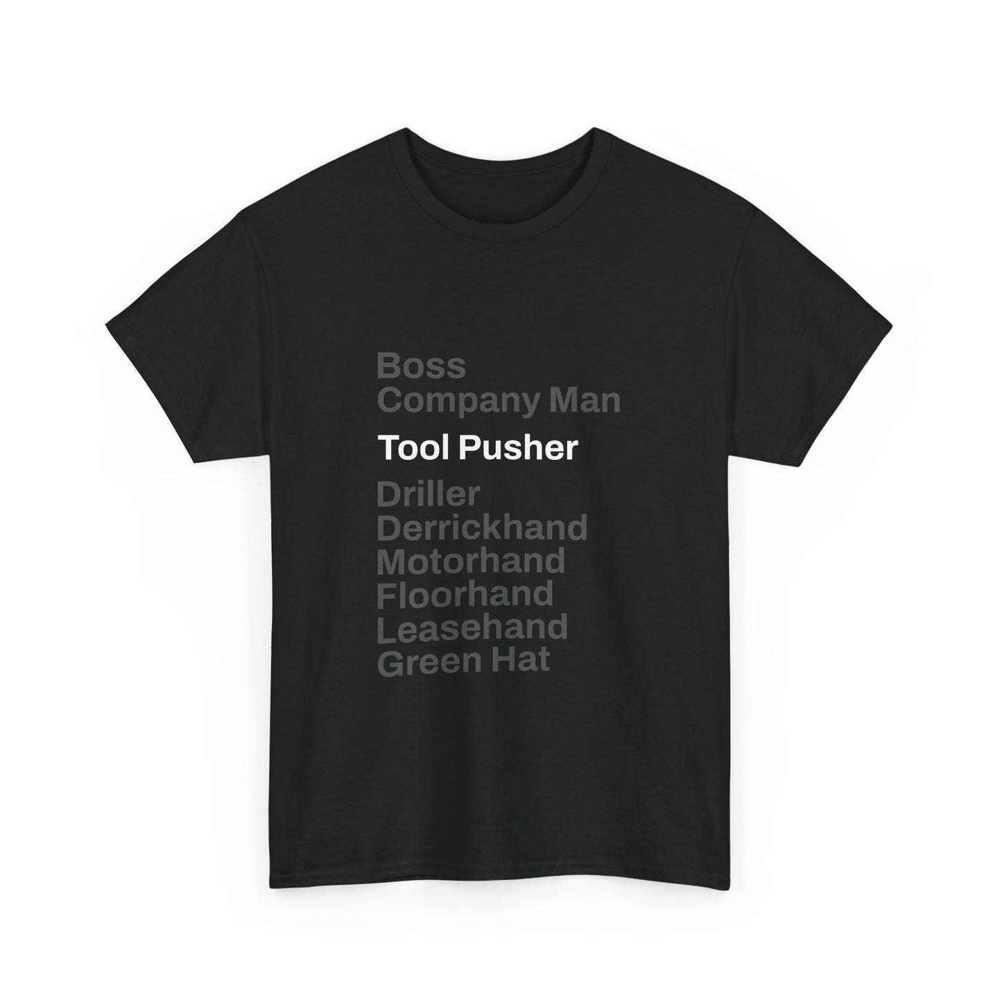 Rig Crew Series 'Tool Pusher' - Adult Short Sleeve Tee