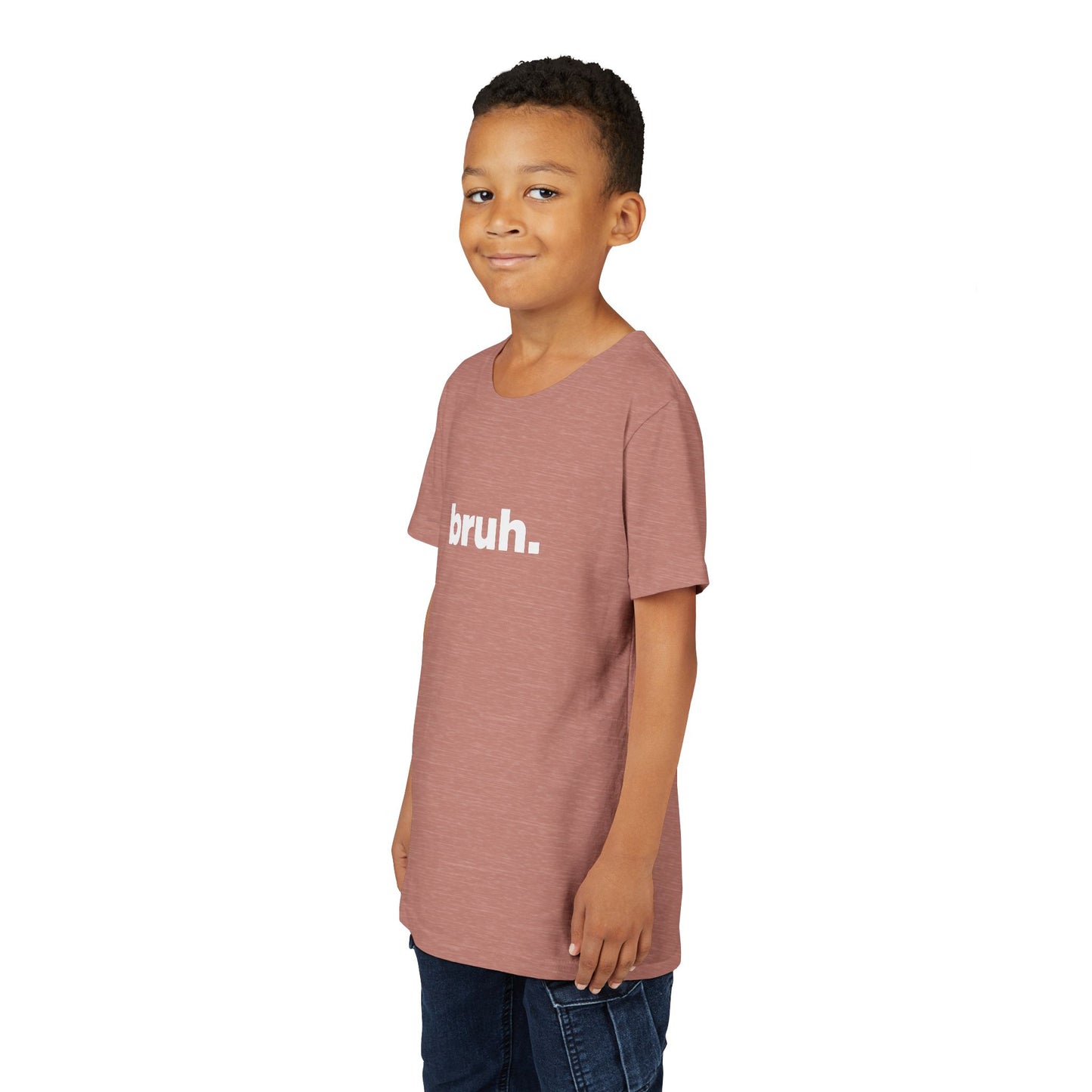 'bruh.' Youth Short Sleeve Tee