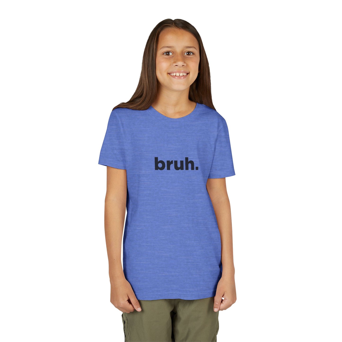 'bruh.' Youth Short Sleeve Tee