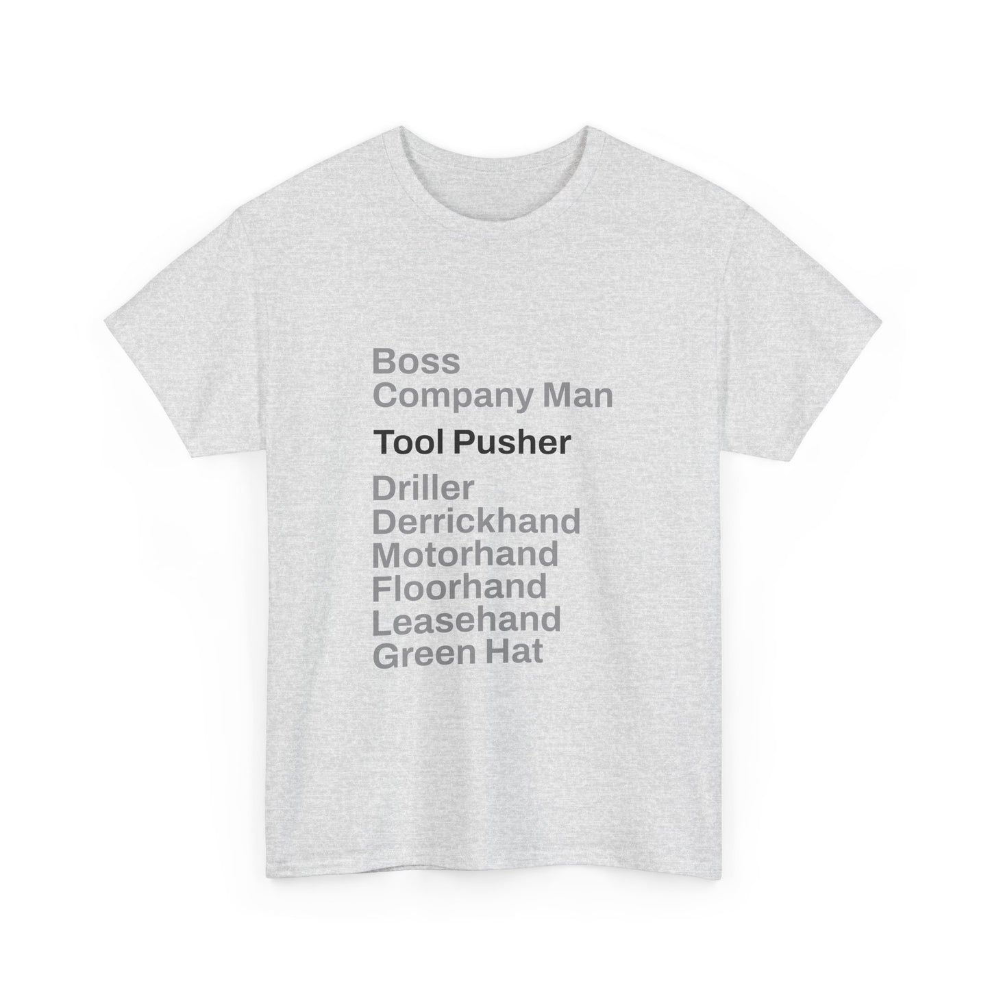 Rig Crew Series 'Tool Pusher' - Adult Short Sleeve Tee