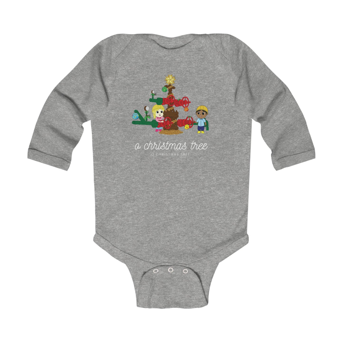 'O Christmas Tree' Infant Long-Sleeve Bodysuit