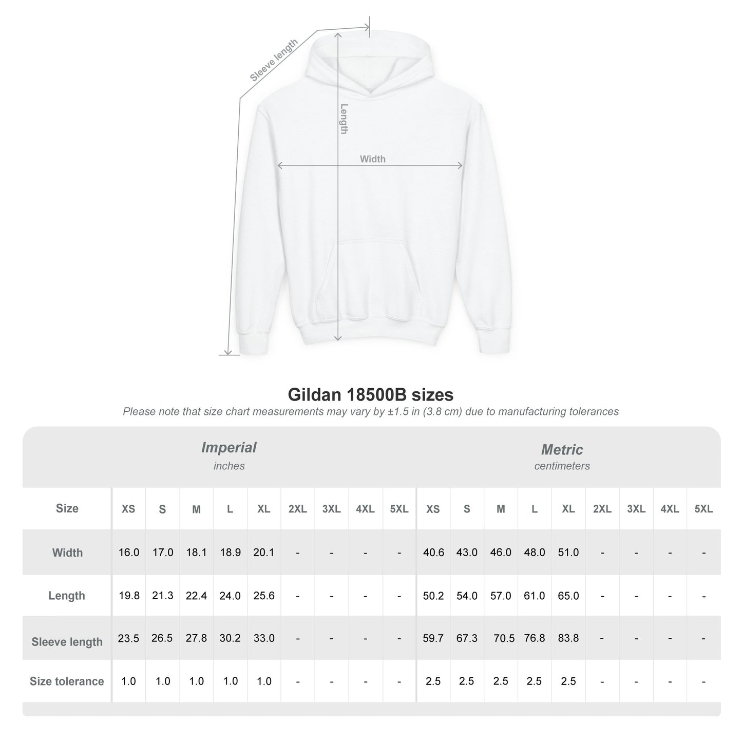 'Named, Claimed' Youth Hoodie