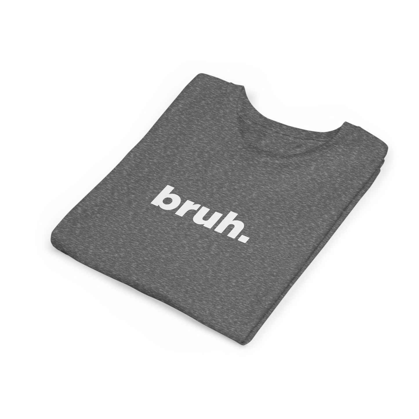 'bruh.' Youth Short Sleeve Tee