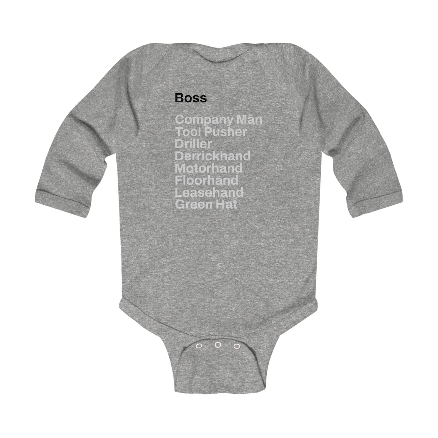 Rig Crew Series - Infant Long Sleeve Onesie