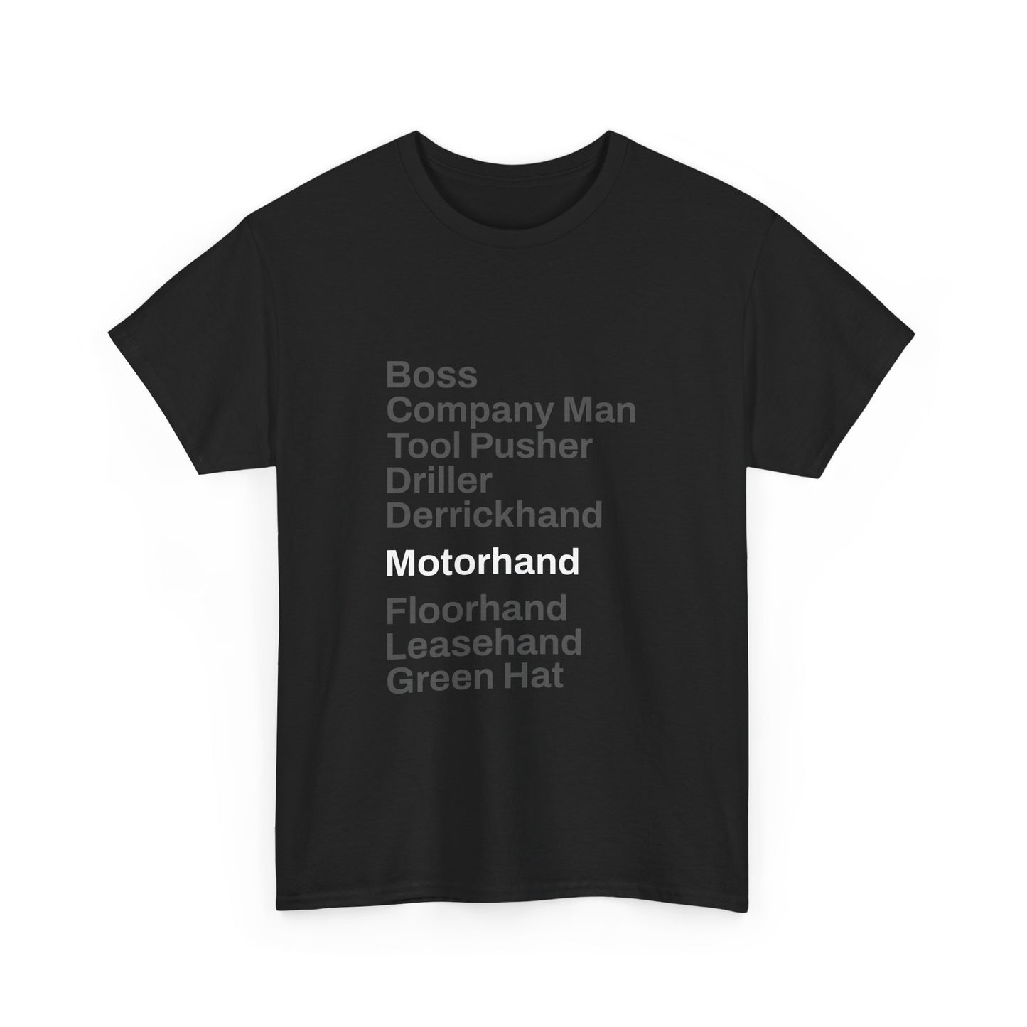 Rig Crew Series 'Motorhand' - Adult Short Sleeve Tee