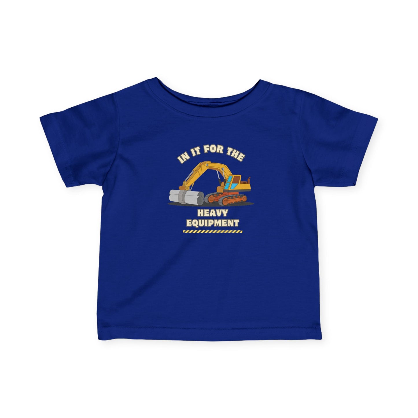 'Heavy Equipment' Infant Short Sleeve Tee