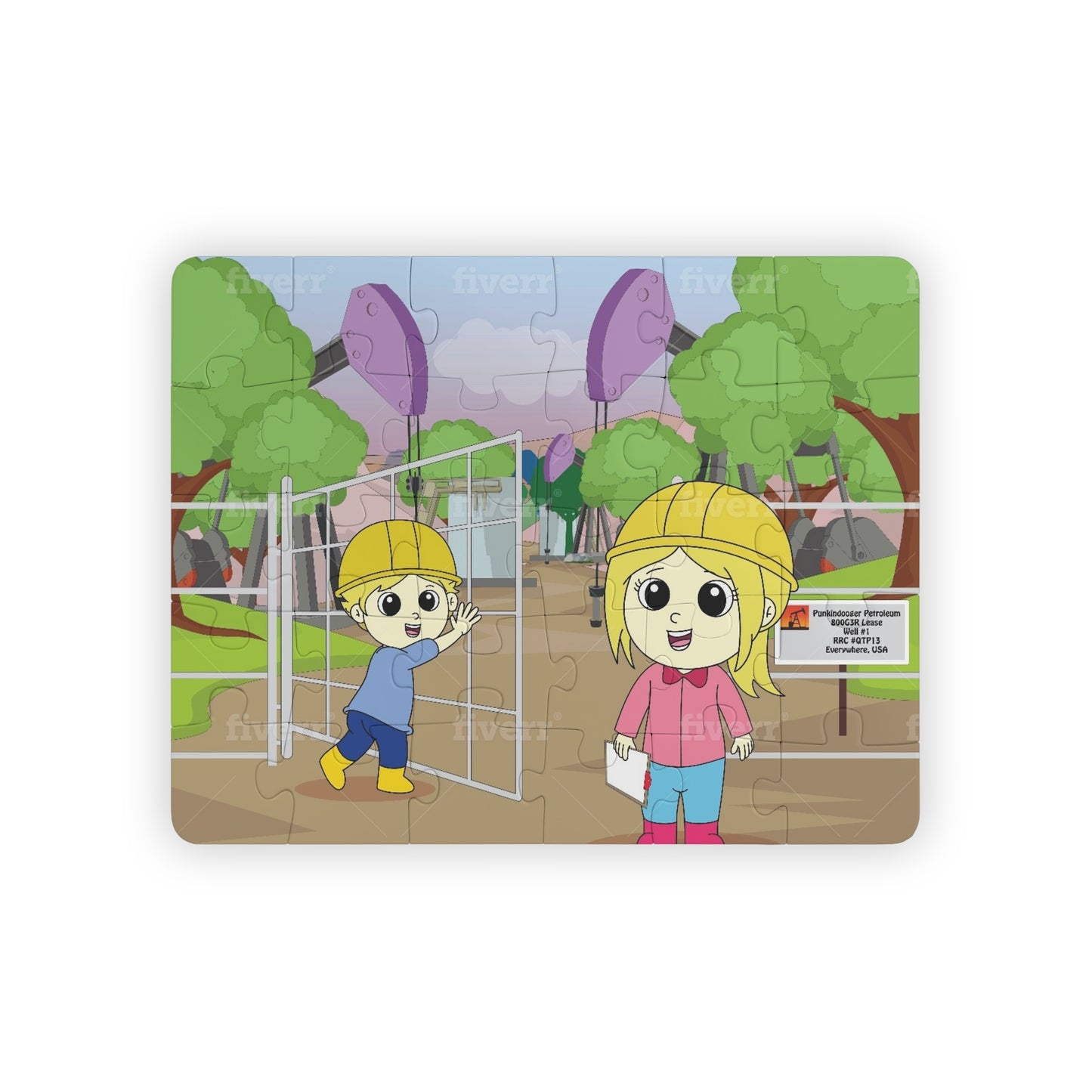 Kids' 30-Piece Puzzle - ‘Welcome to the Field’