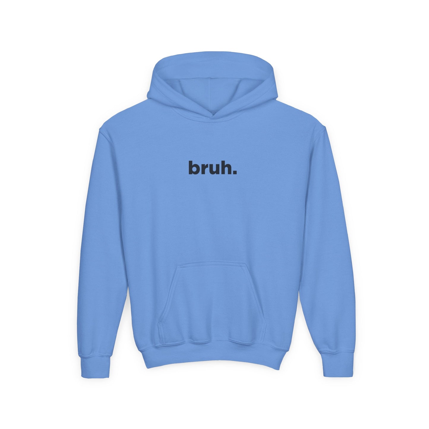 'bruh.' Youth Hoodie