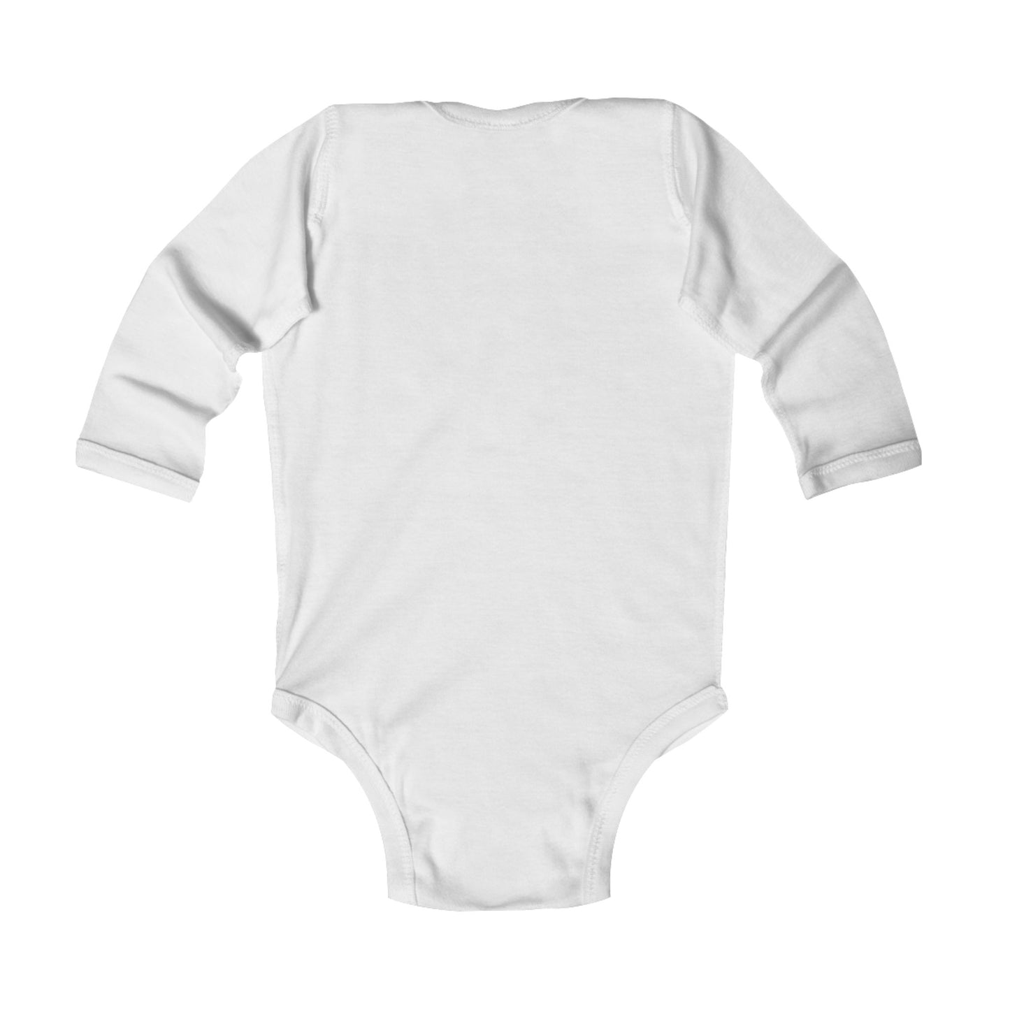 'Named, Claimed' Infant Long Sleeve Onesie