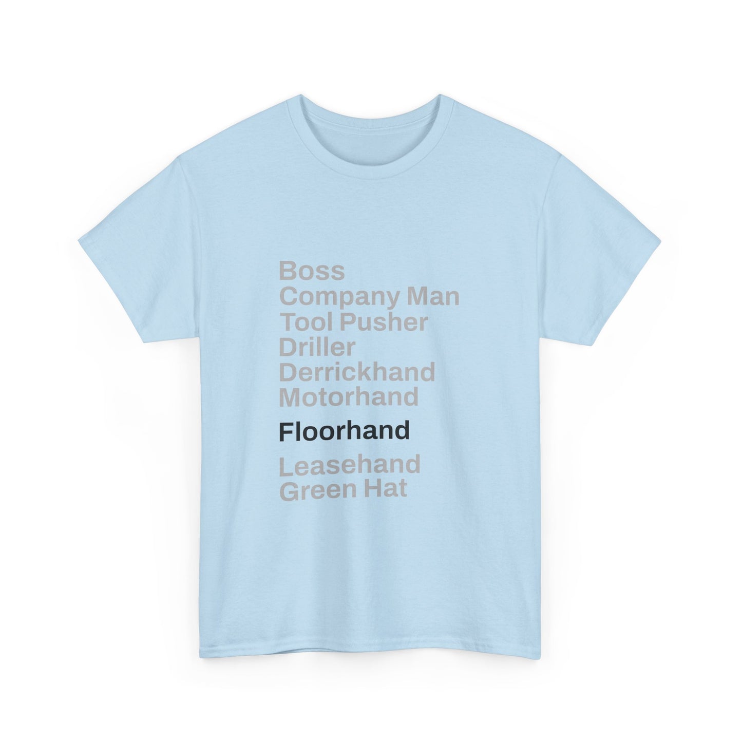 Rig Crew Series 'Floorhand' - Adult Short Sleeve Tee