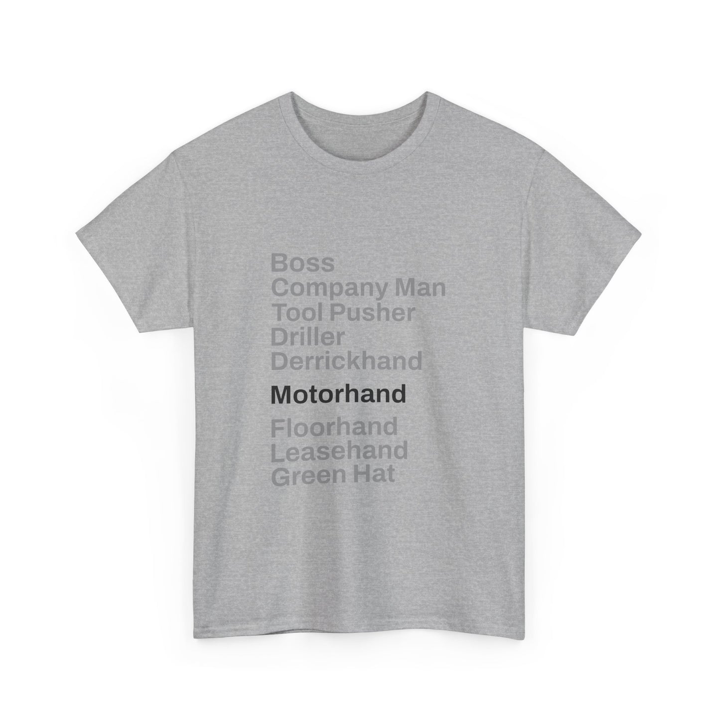 Rig Crew Series 'Motorhand' - Adult Short Sleeve Tee