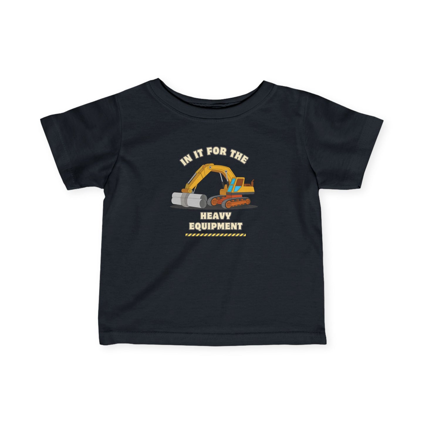 'Heavy Equipment' Infant Short Sleeve Tee