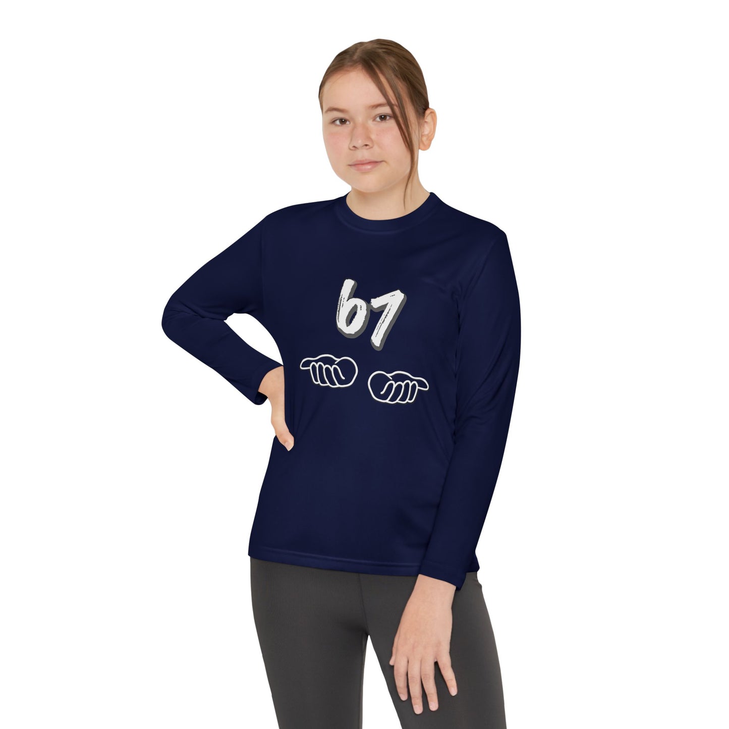 '6-7' Youth Long Sleeve Tee