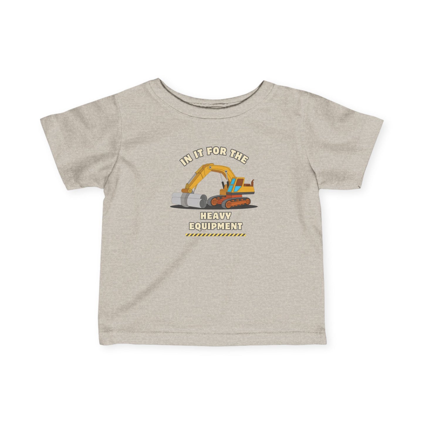 'Heavy Equipment' Infant Short Sleeve Tee