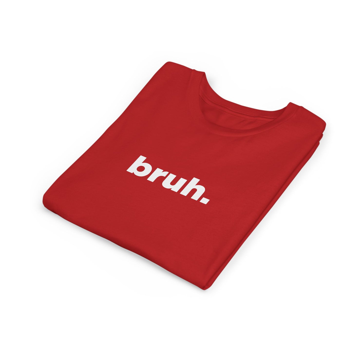 'bruh.' Youth Short Sleeve Tee