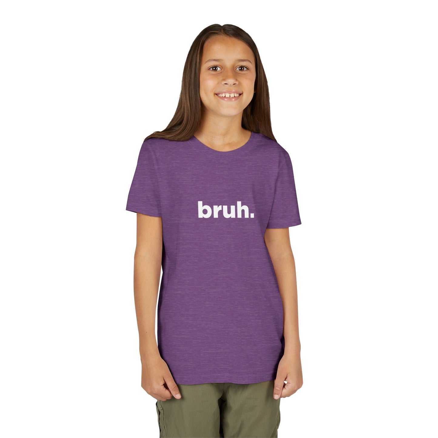 'bruh.' Youth Short Sleeve Tee
