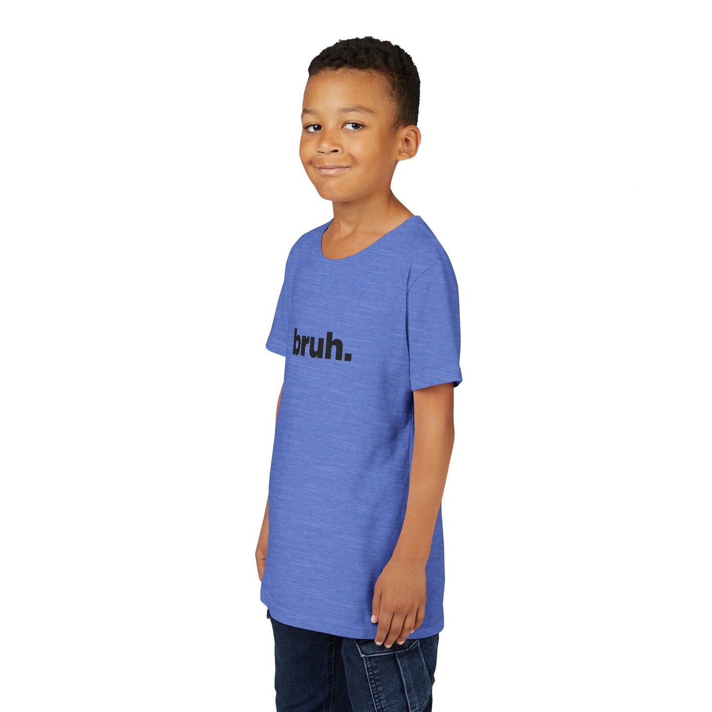 'bruh.' Youth Short Sleeve Tee
