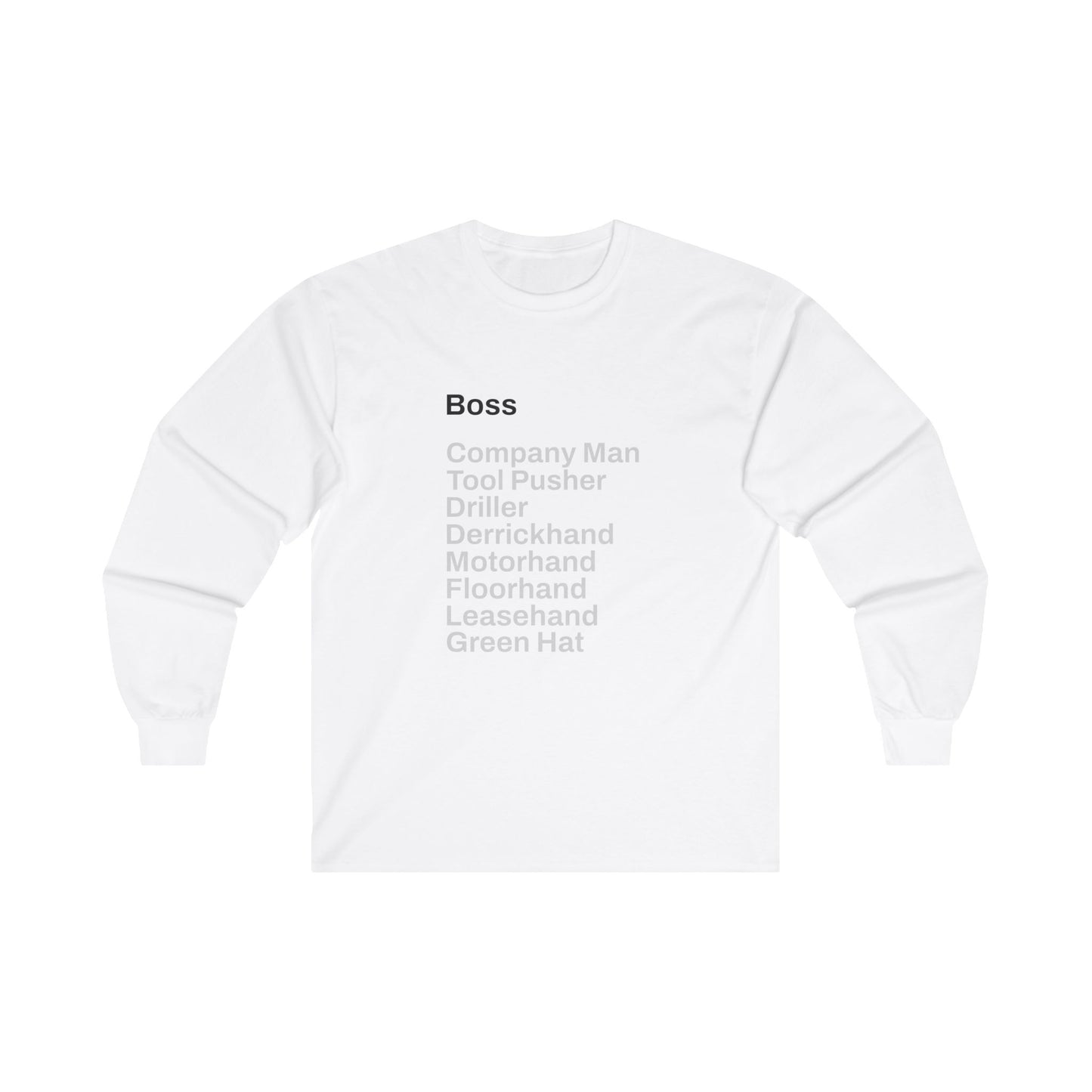 Rig Crew Series - Adult Long Sleeve Tee