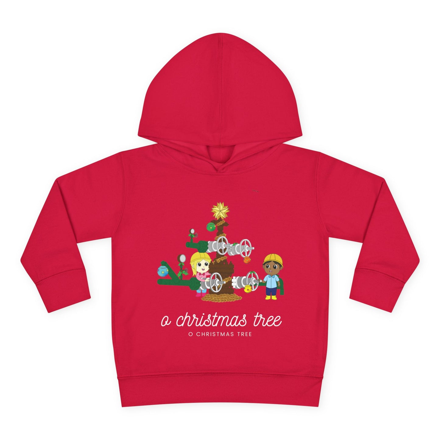'O Christmas Tree' Toddler Pullover Fleece Hoodie