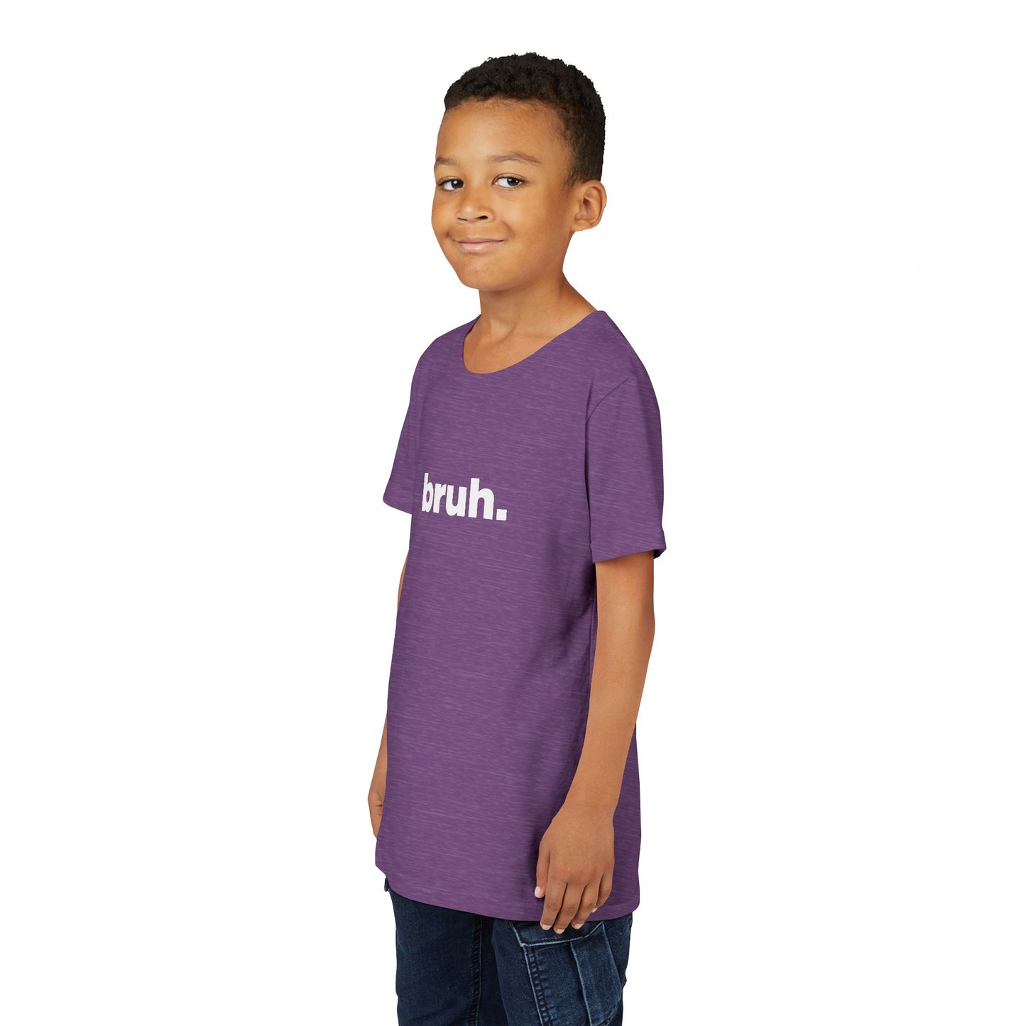 'bruh.' Youth Short Sleeve Tee