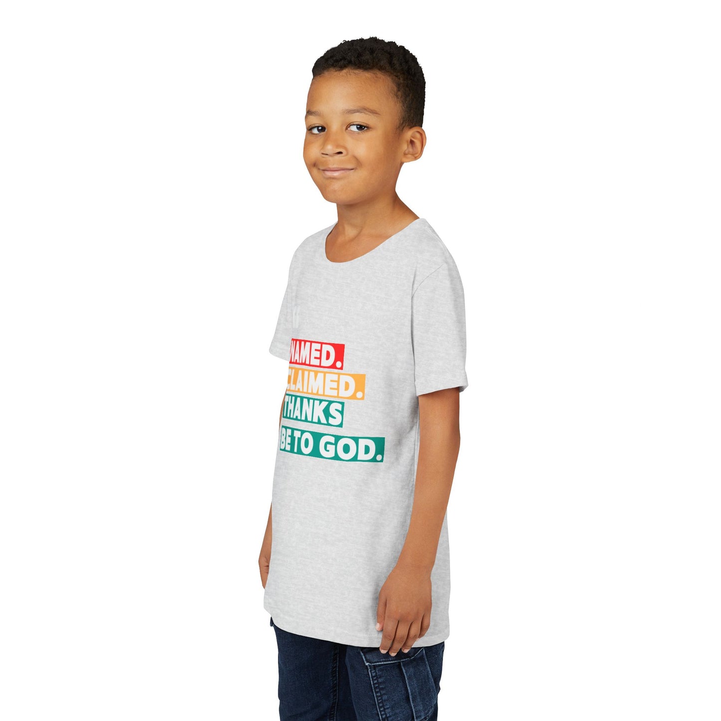 'Named, Claimed' Youth Short Sleeve Tee