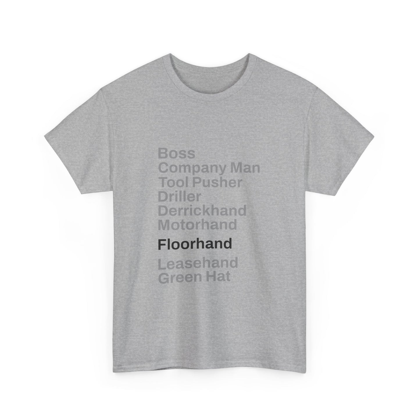 Rig Crew Series 'Floorhand' - Adult Short Sleeve Tee