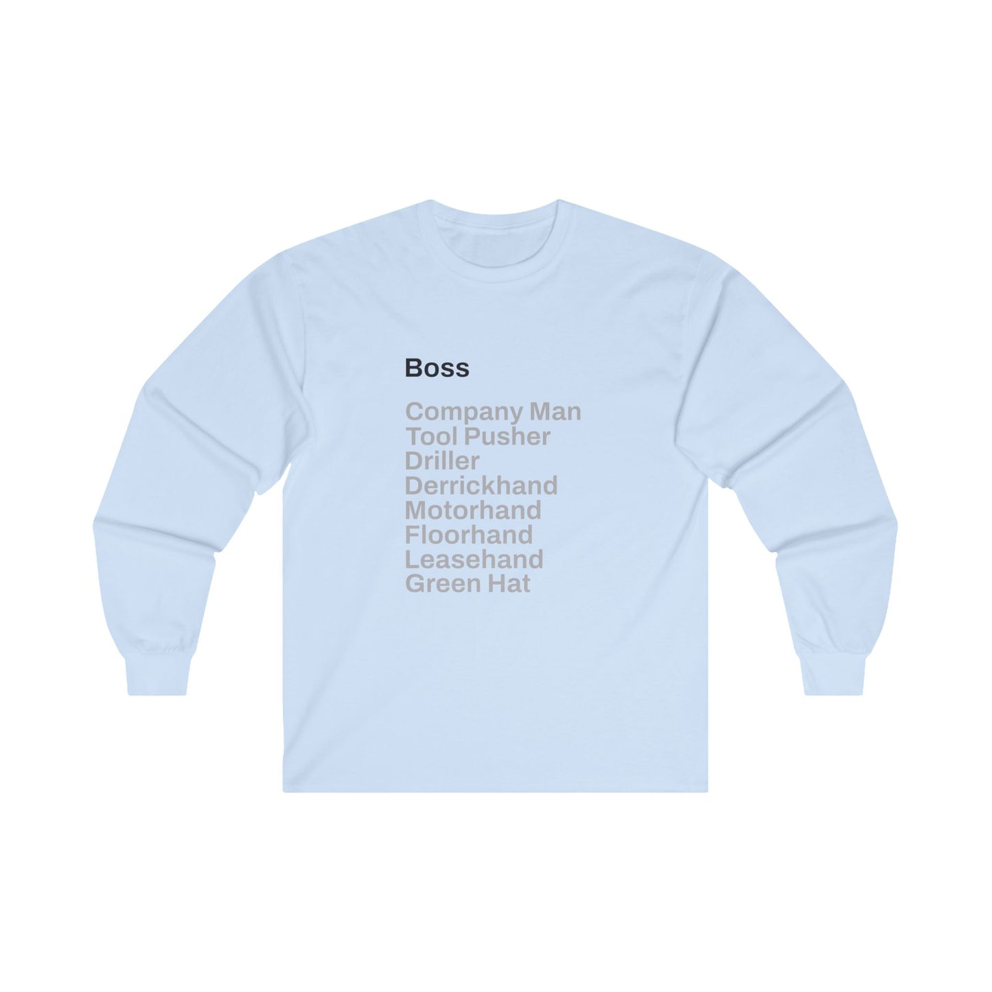 Rig Crew Series - Adult Long Sleeve Tee