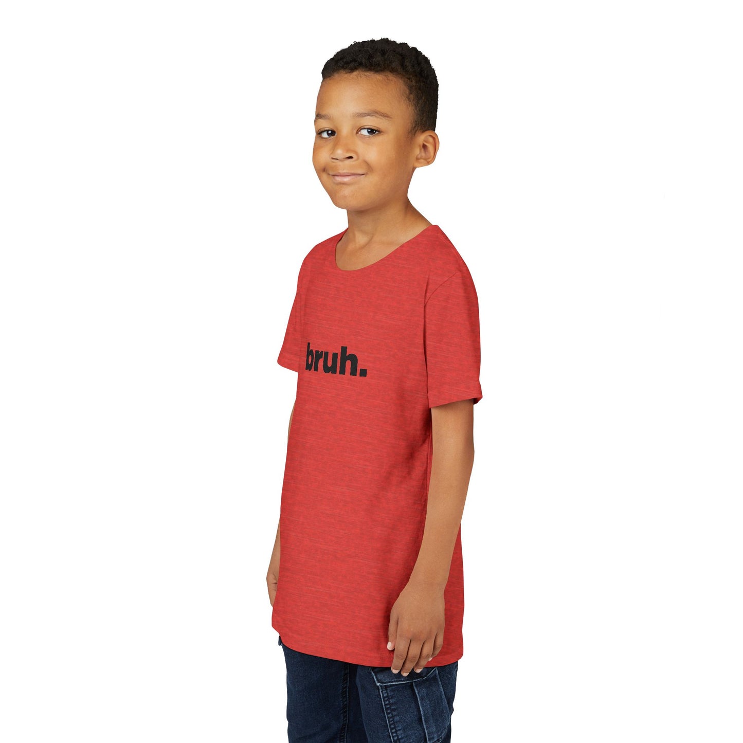 'bruh.' Youth Short Sleeve Tee