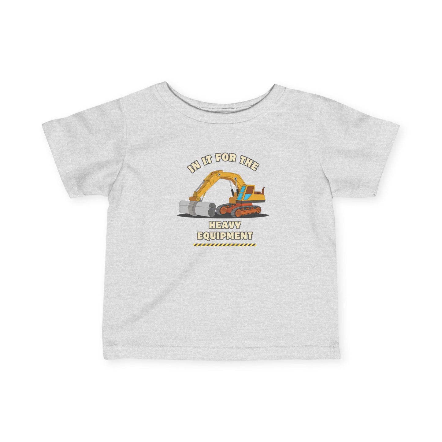 'Heavy Equipment' Infant Short Sleeve Tee