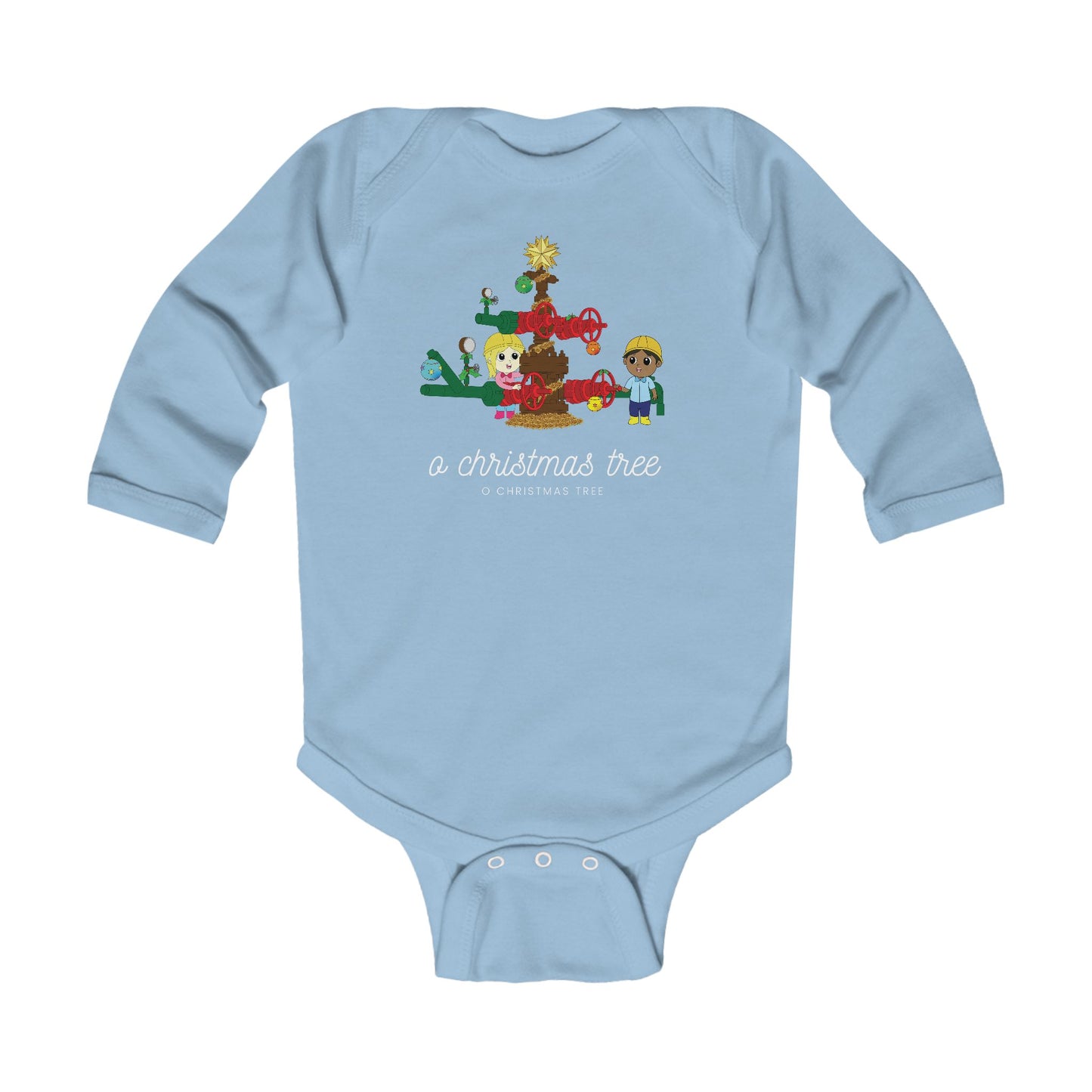 'O Christmas Tree' Infant Long-Sleeve Bodysuit