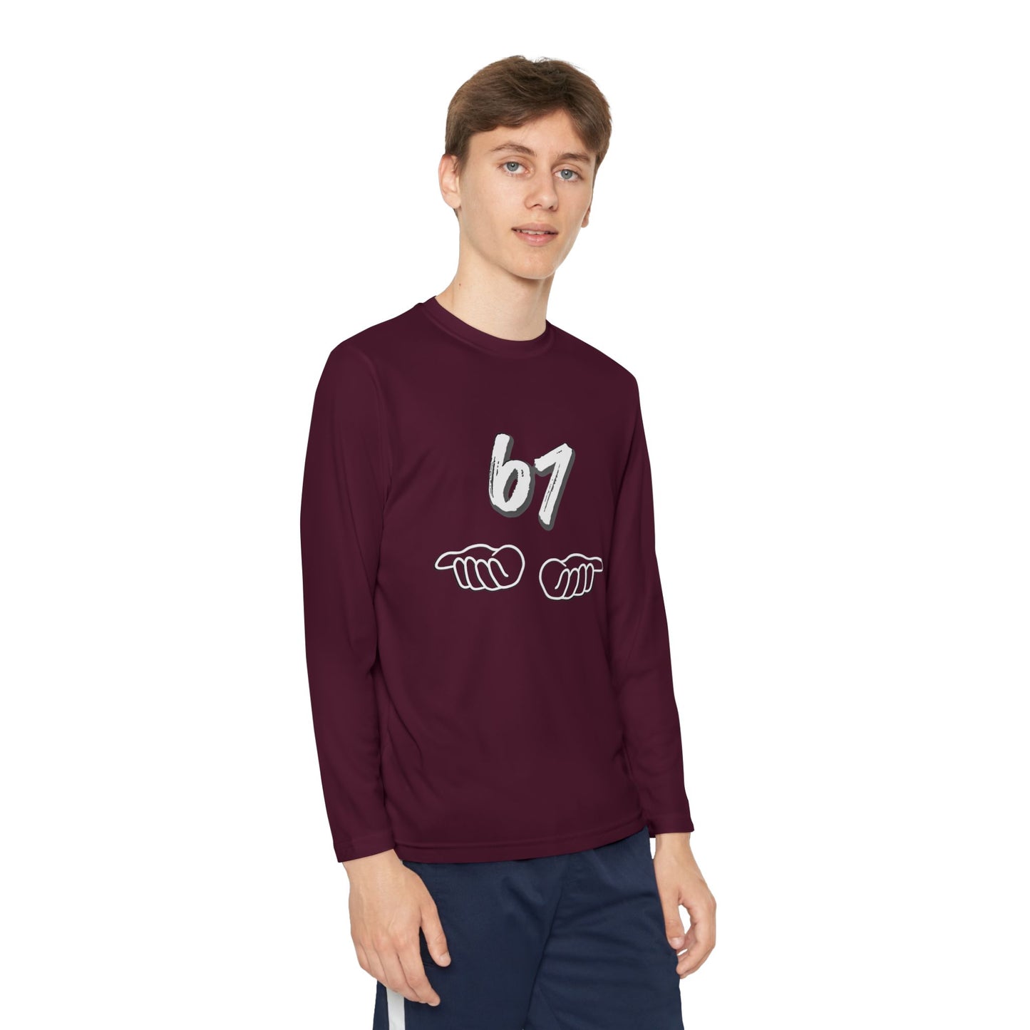 '6-7' Youth Long Sleeve Tee