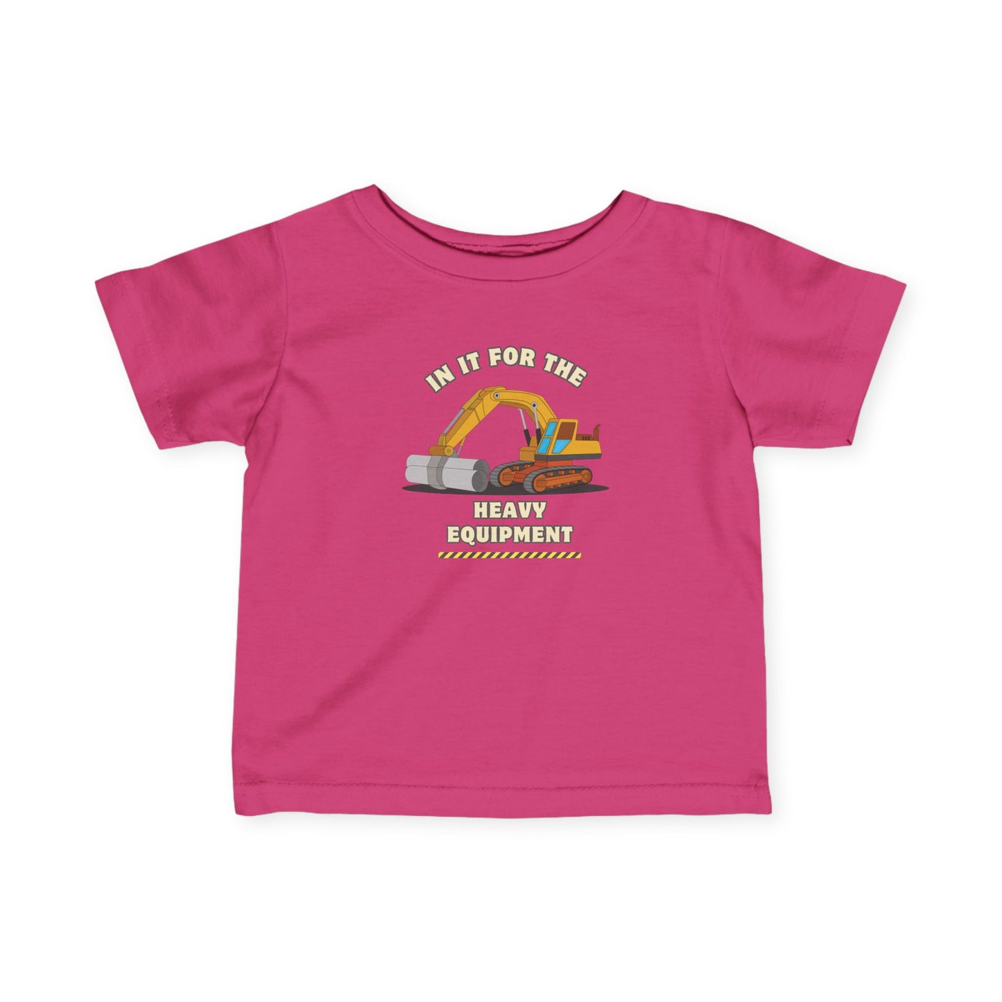 'Heavy Equipment' Infant Short Sleeve Tee