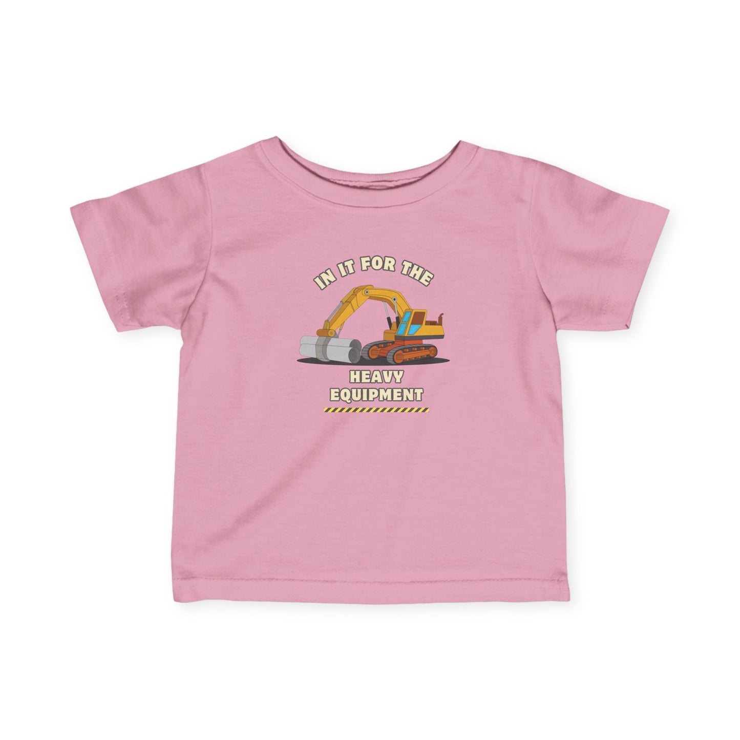 'Heavy Equipment' Infant Short Sleeve Tee