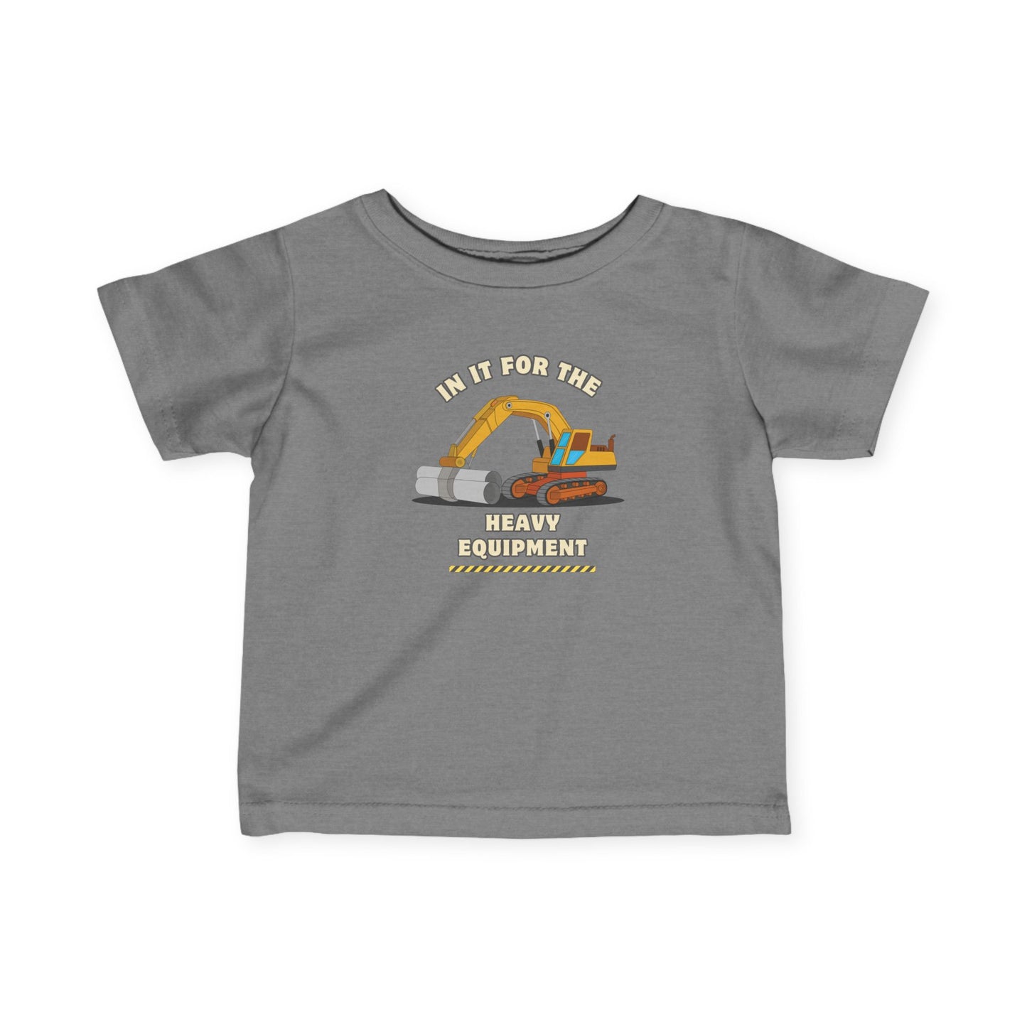 'Heavy Equipment' Infant Short Sleeve Tee