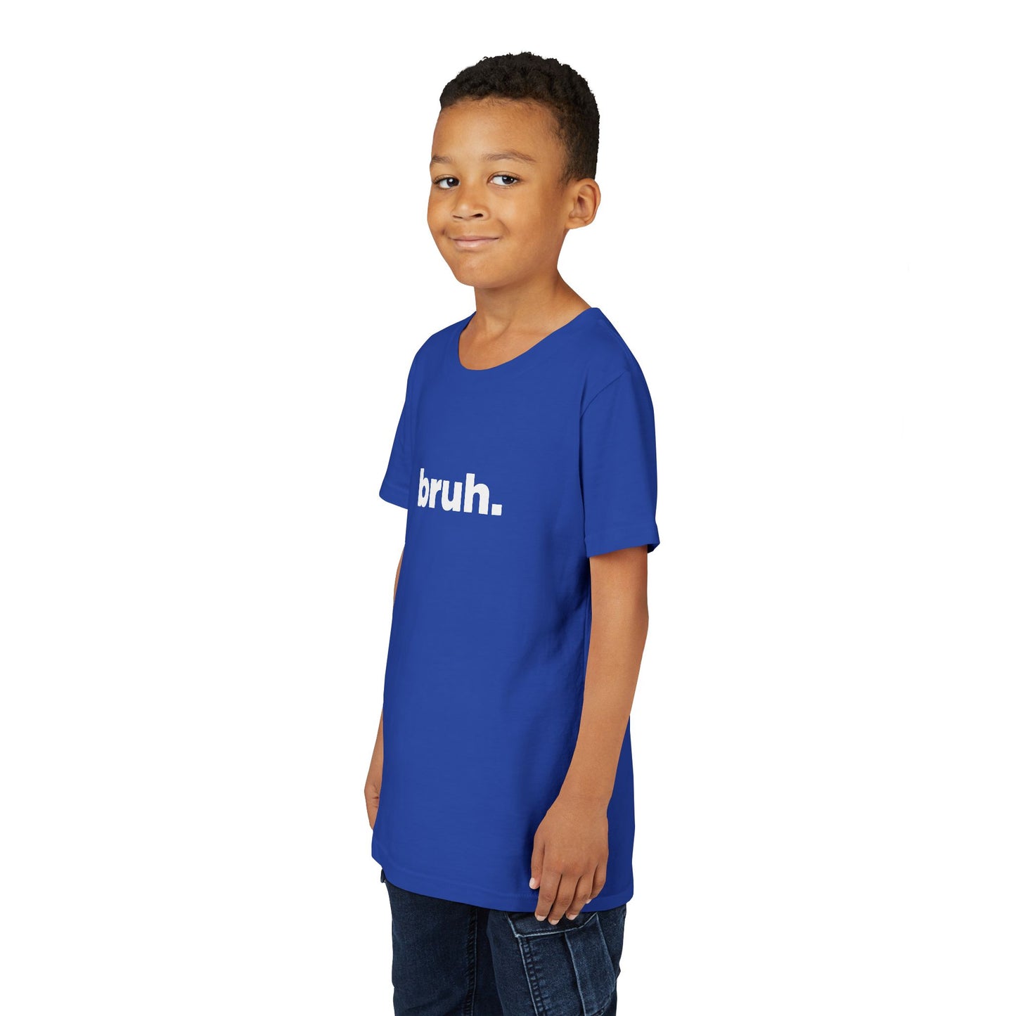 'bruh.' Youth Short Sleeve Tee